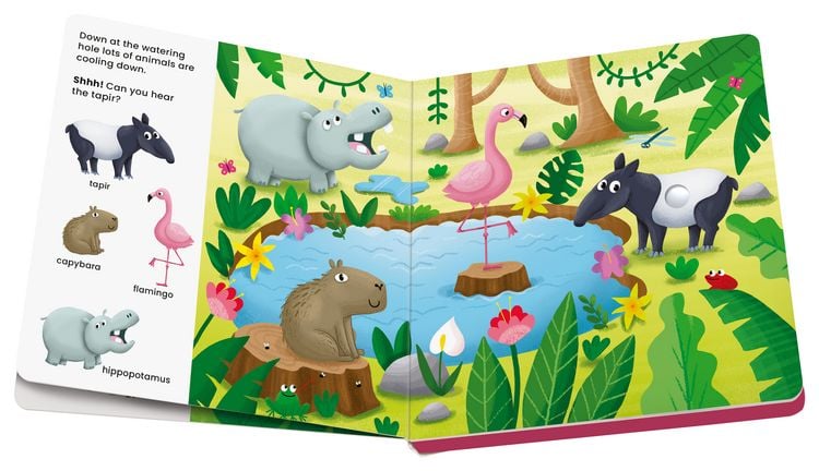 Produktbild: Play+ Shh ... who's there? Jungle Animals