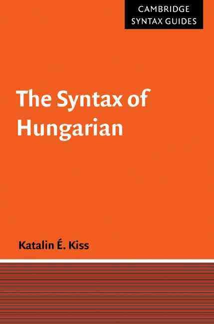 Produktbild: The Syntax of Hungarian
