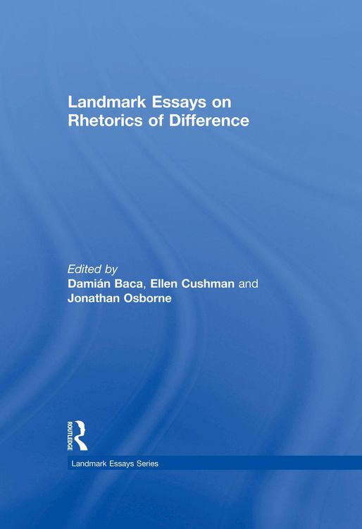 Produktbild: Landmark Essays on Rhetorics of Difference