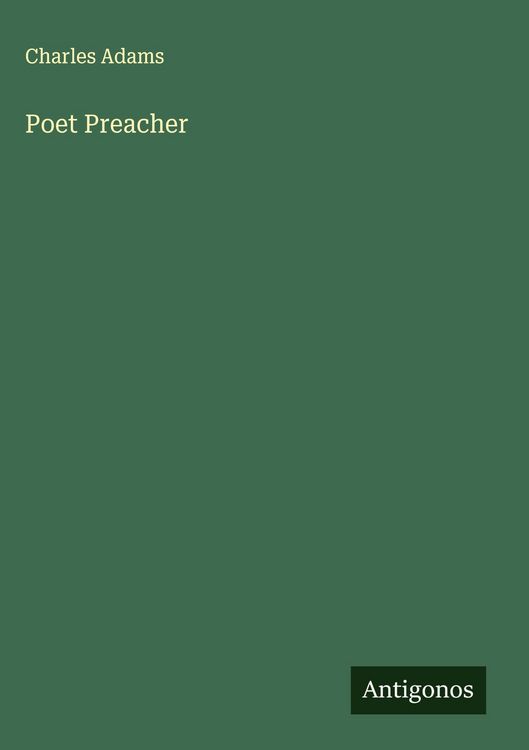 Produktbild: Poet Preacher