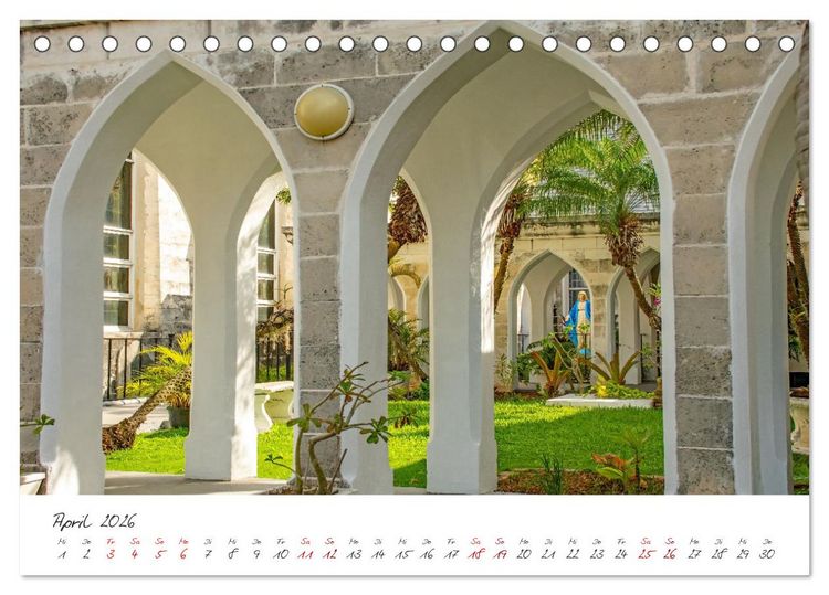Produktbild: Nassau - Stadt mit karibischem Flair (Tischkalender 2026 DIN A5 quer), CALVENDO Monatskalender