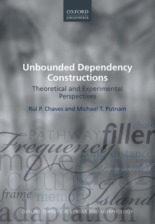 Produktbild: Unbounded Dependency Constructions