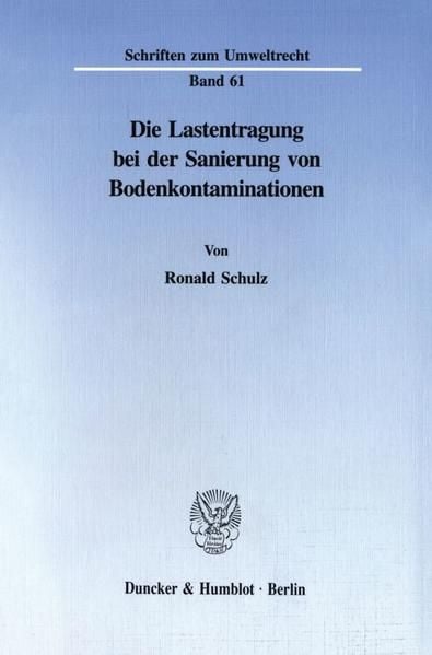 Produktbild: Die Lastentragung bei der Sanierung von Bodenkontaminationen.