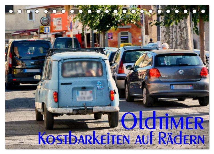Produktbild: Oldtimer - Kostbarkeiten auf R&auml;dern (Tischkalender 2026 DIN A5 quer), CALVENDO Monatskalender