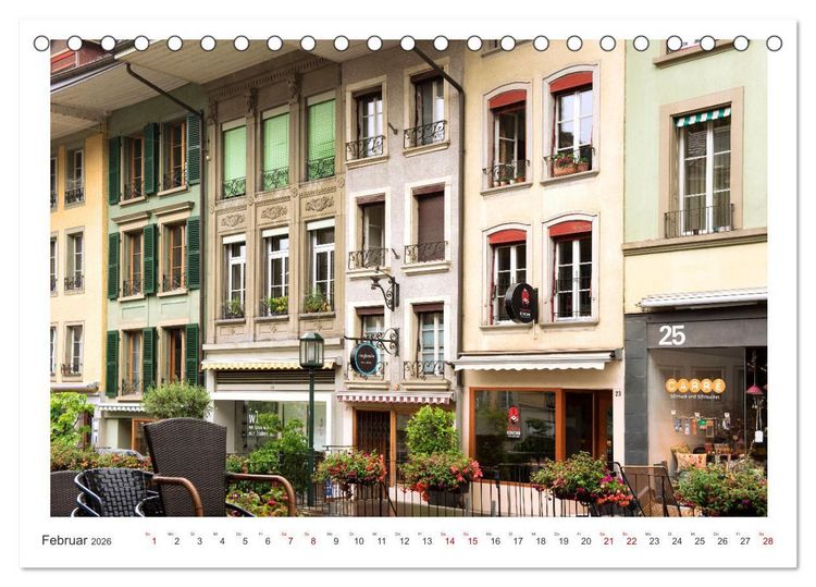 Produktbild: Malerisches Thun (Tischkalender 2026 DIN A5 quer), CALVENDO Monatskalender