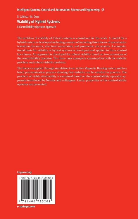 Produktbild: Viability of Hybrid Systems