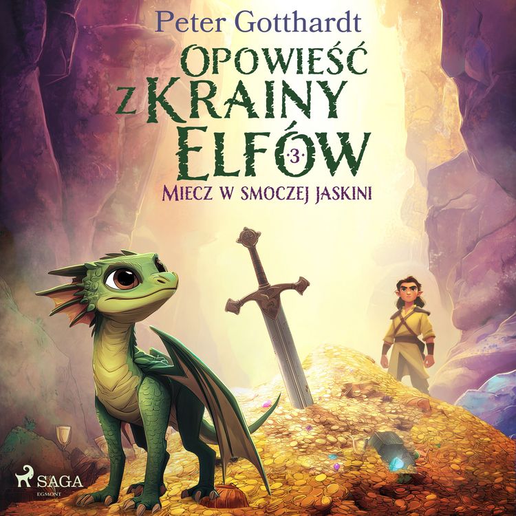 Produktbild: Opowieść z Krainy Elf&oacute;w 3 &ndash; Miecz w smoczej jaskini