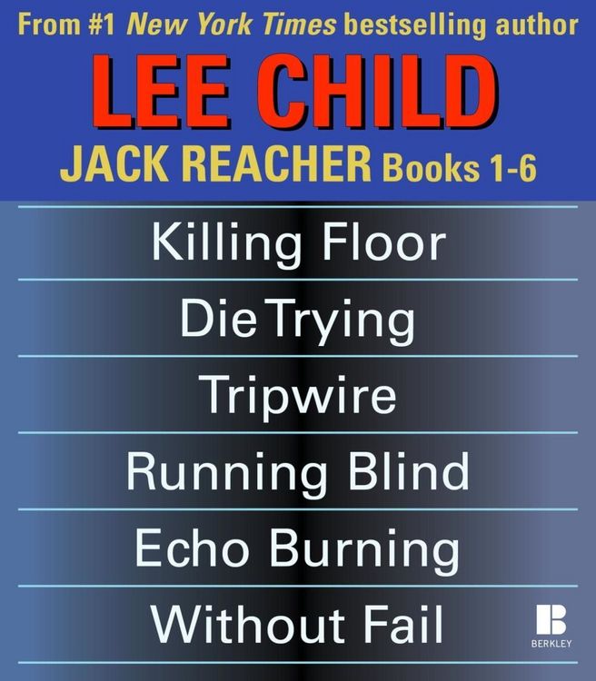 Produktbild: Lee Child's Jack Reacher Books 1-6