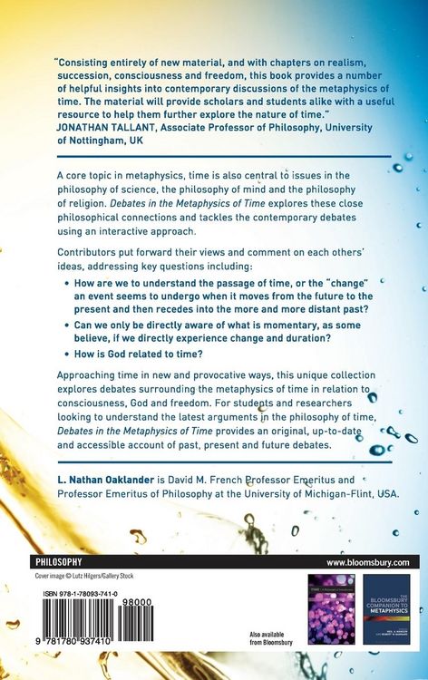 Produktbild: Debates in the Metaphysics of Time