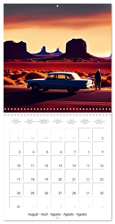 Produktbild: In love with Edward Hopper (Wall Calendar 2026 12 &times; 12 Inch) CALVENDO 12 Month Wall Calendar