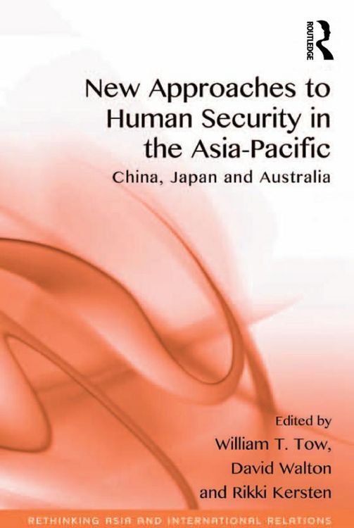 Produktbild: New Approaches to Human Security in the Asia-Pacific