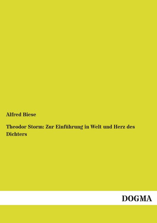 Produktbild: Theodor Storm: Zur Einf&uuml;hrung in Welt und Herz des Dichters