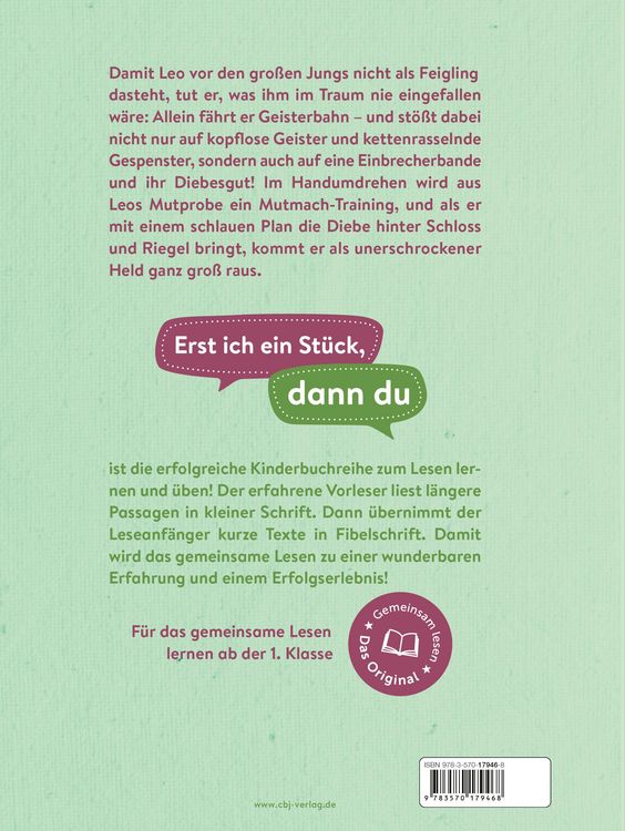 Produktbild: Erst ich ein St&uuml;ck, dann du - Leo und das Mutmach-Training