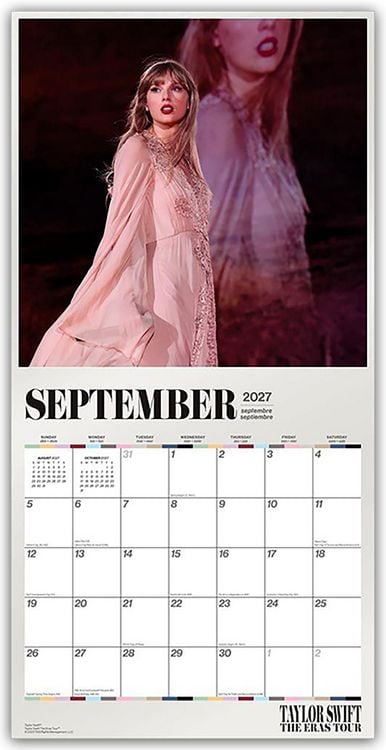 Produktbild: Taylor Swift 2027 &ndash; Offizieller Wandkalender