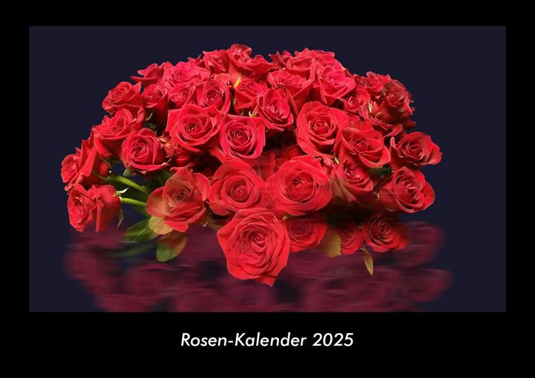 Produktbild: Rosen-Kalender 2025 Fotokalender DIN A3