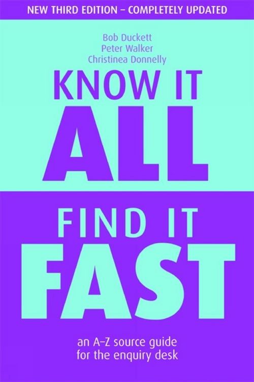 Produktbild: Know it All, Find it Fast