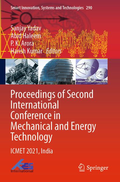 Produktbild: Proceedings of Second International Conference in Mechanical and Energy Technology