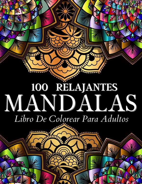Produktbild: Libro De Colorear 100 Dise&ntilde;os Con Mandalas Relajantes