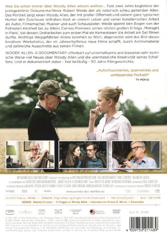 Produktbild: Woody Allen - A Documentary [2 DVDs]