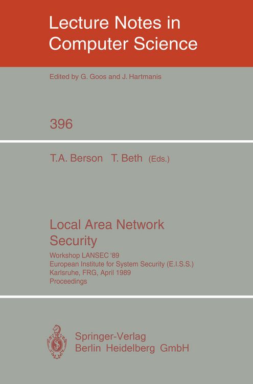 Produktbild: Local Area Network Security