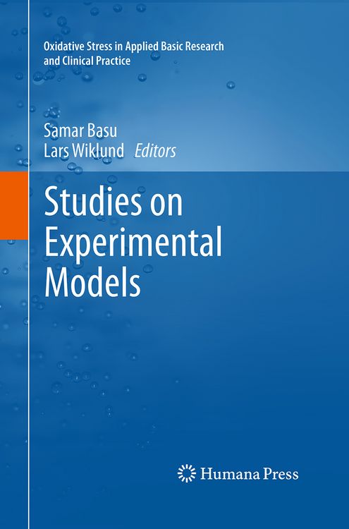 Produktbild: Studies on Experimental Models