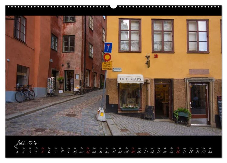 Produktbild: Stockholm und seine Sch&auml;ren (Wandkalender 2026 DIN A2 quer), CALVENDO Monatskalender