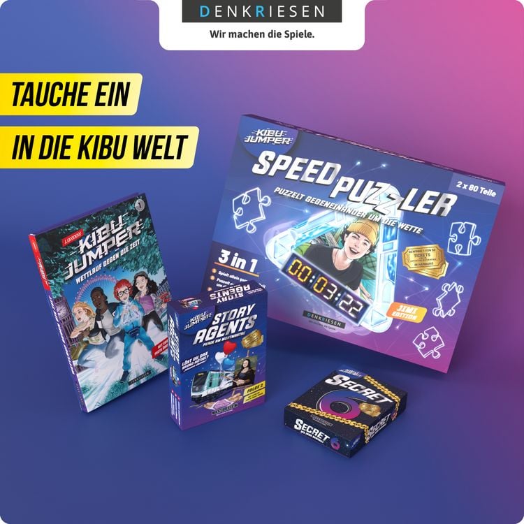 Produktbild: DENKRIESEN - KIBU JUMPER&reg; - Tagg Team - "Achtet auf das Zeichen!"