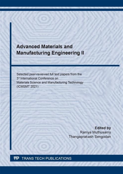 Produktbild: Advanced Materials and Manufacturing Engineering II