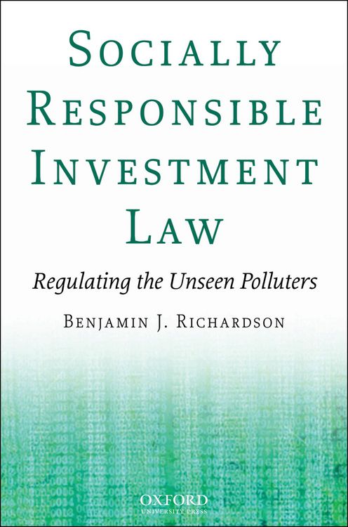 Produktbild: Socially Responsible Investment Law