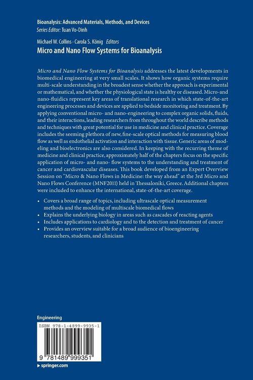 Produktbild: Micro and Nano Flow Systems for Bioanalysis