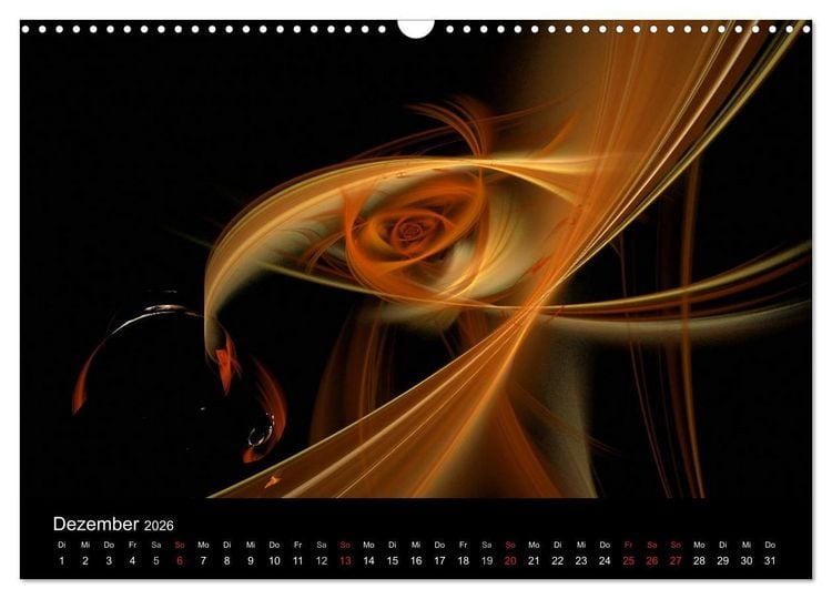 Produktbild: Wunderbare Welt der Farben 2026 (Wandkalender 2026 DIN A3 quer), CALVENDO Monatskalender