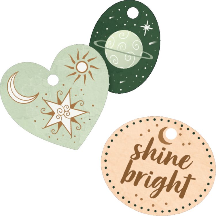 Produktbild: Designpapier-Kreativbuch Sparkle & Stars