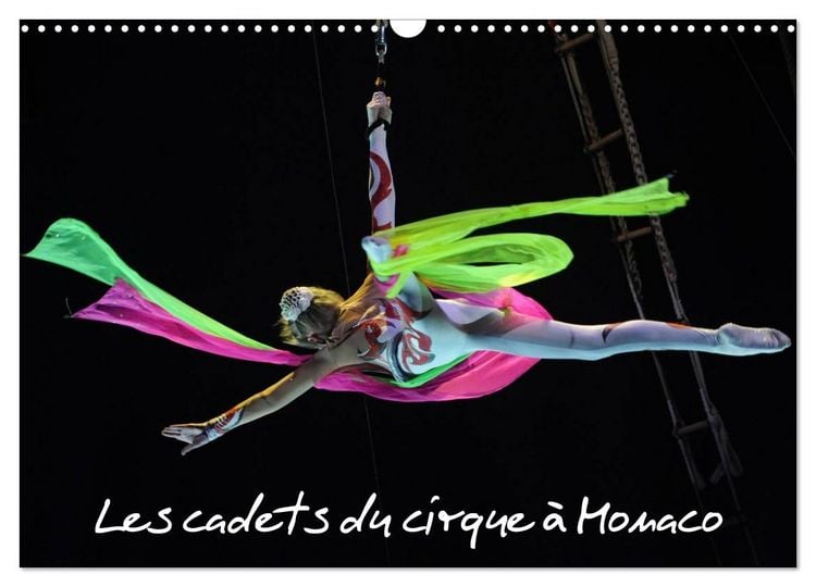 Produktbild: Les cadets du cirque &agrave; Monaco (Calendrier mural 2026 DIN A3 vertical), CALVENDO calendrier mensuel