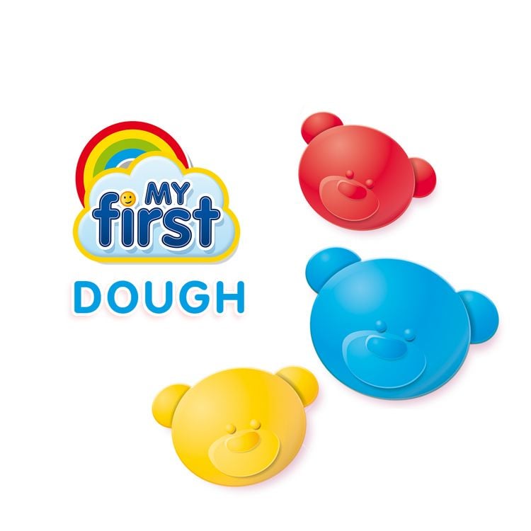Produktbild: My first - Knete mit Werkzeug 3x90gr