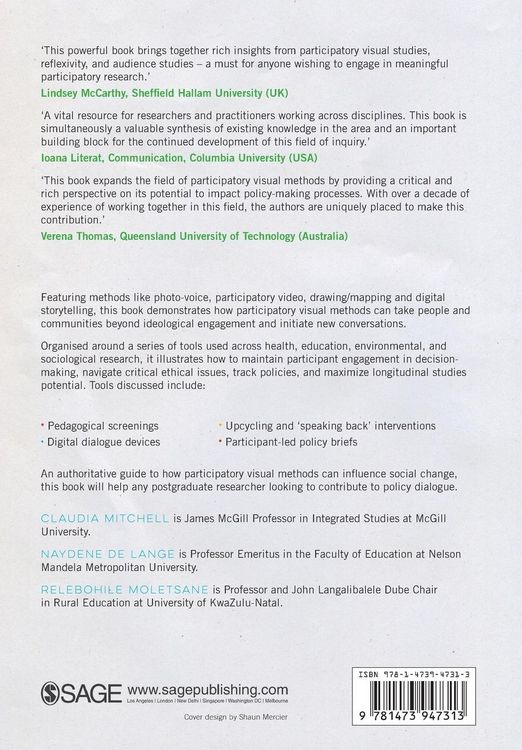 Produktbild: Participatory Visual Methodologies
