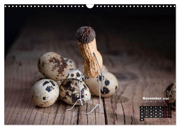 Produktbild: Erdnussm&auml;nnchen Geschichten. (Wandkalender 2026 DIN A3 quer), CALVENDO Monatskalender