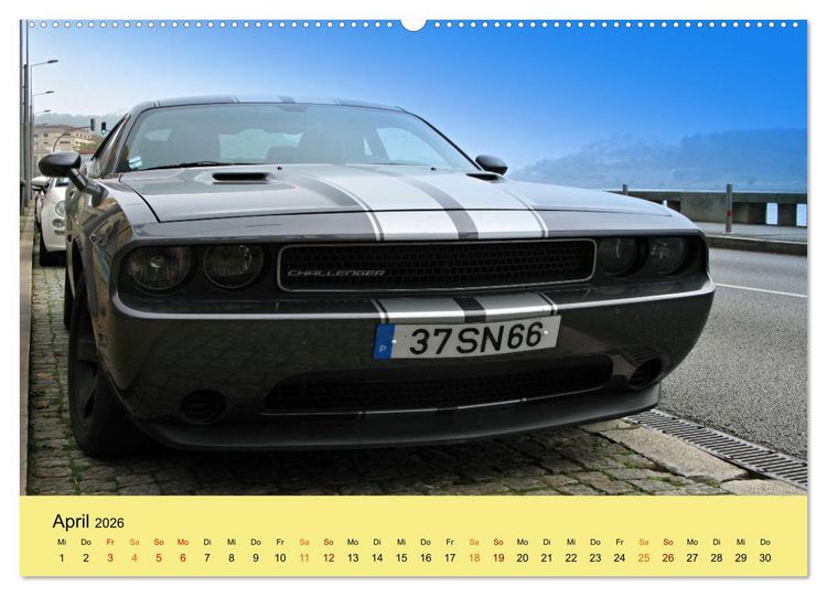 Produktbild: Supersportler mit viel PS (hochwertiger Premium Wandkalender 2026 DIN A2 quer), Kunstdruck in Hochglanz