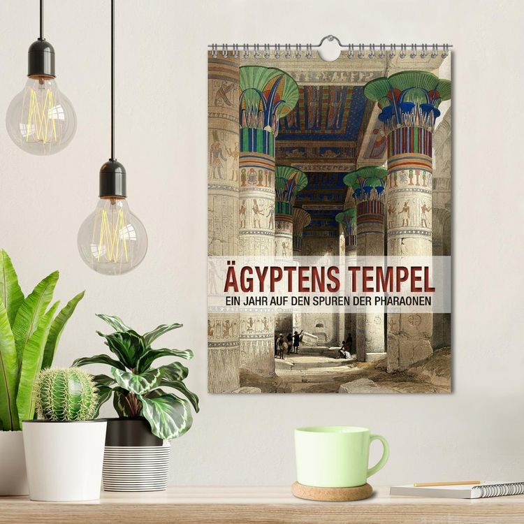 Produktbild: &Auml;gyptens Tempel (Wandkalender 2026 DIN A4 hoch), CALVENDO Monatskalender