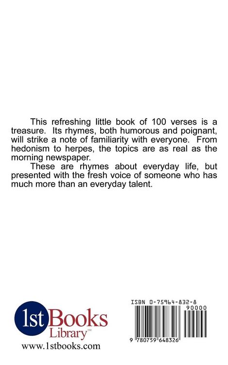 Produktbild: If Only Growing Cleverer Kept Going "Foreverer" and 99 Other Rhymes