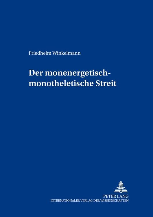 Produktbild: Der monenergetisch-monotheletische Streit
