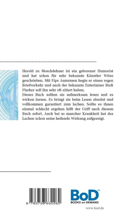 Produktbild: Moschdehners Lachtherapie