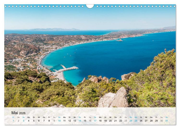 Produktbild: Kos - Insel des Hippokrates (Wandkalender 2026 DIN A3 quer), CALVENDO Monatskalender