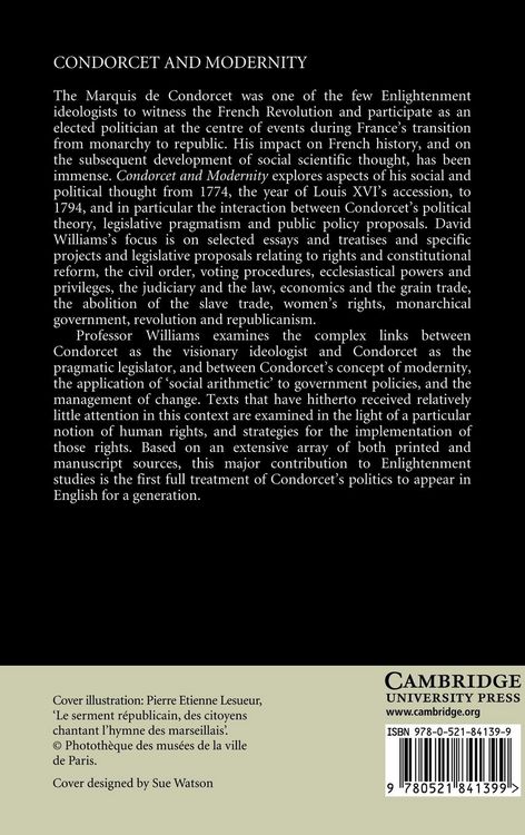 Produktbild: Condorcet and Modernity