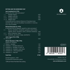 Produktbild: Rhythm and the borrowed past