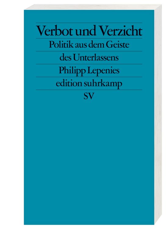 Produktbild: Verbot und Verzicht