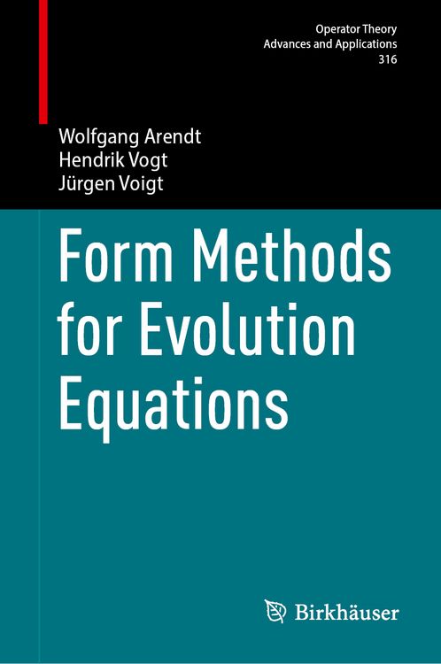 Produktbild: Form Methods for Evolution Equations