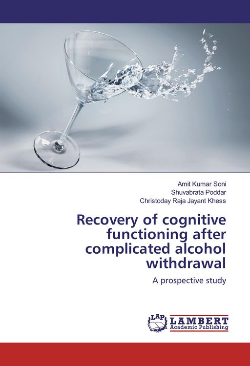Produktbild: Recovery of cognitive functioning after complicated alcohol withdrawal