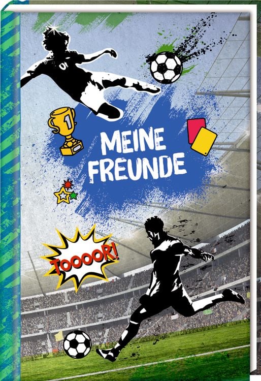 Produktbild: Coppenrath - Freundebuch: Fußball - Meine Freunde