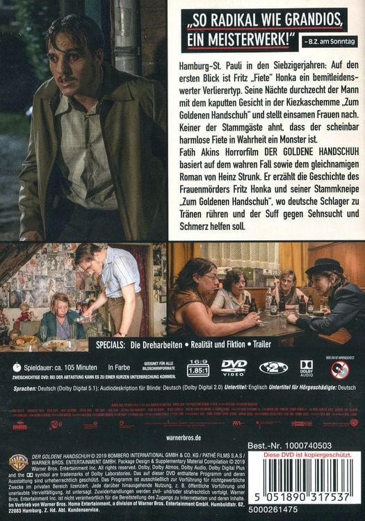 Der goldene Handschuh als DVD kaufen