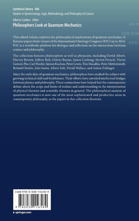 Produktbild: Philosophers Look at Quantum Mechanics